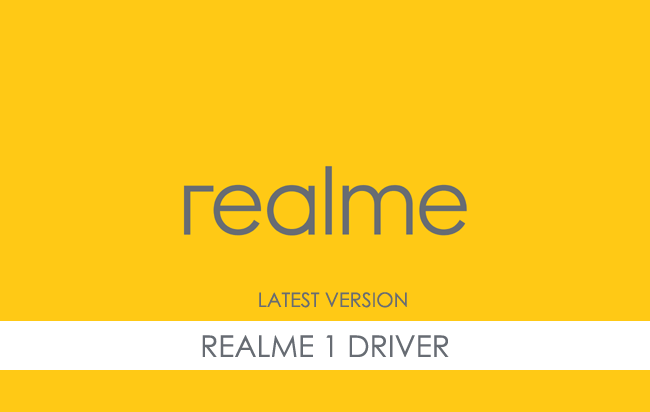 Realme 1 USB Driver