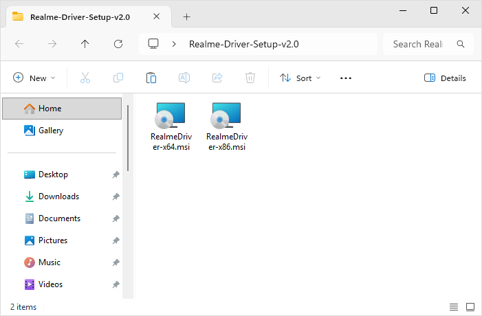 Realme Driver Files