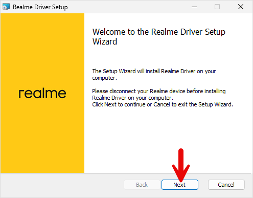 Realme Driver Setup